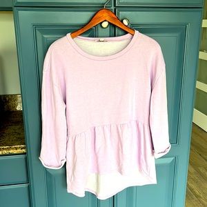 LOFT Sweatshirt Lilac NWOT, Size Small. Never worn.